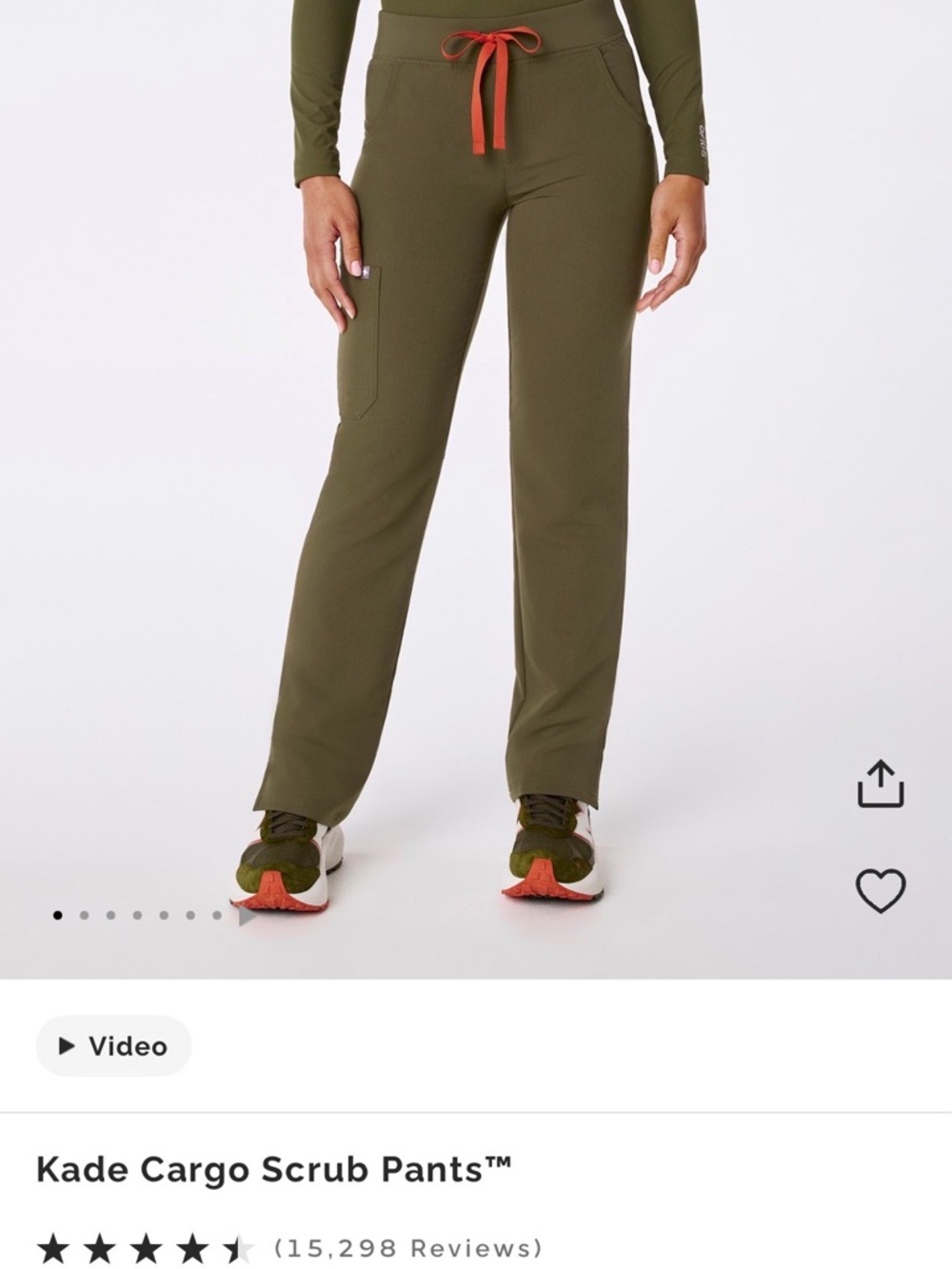 Figs Kade Cargo- Spruce
